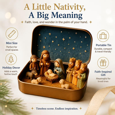 Olera™ Starlight Nativity Set