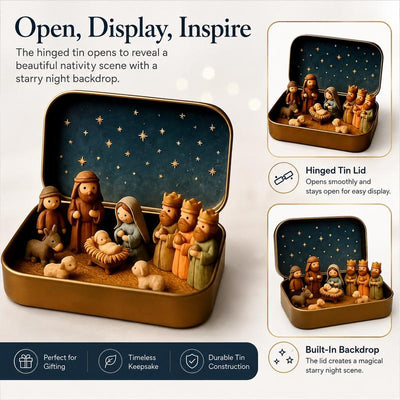 Olera™ Starlight Nativity Set