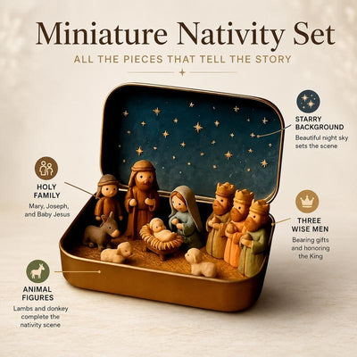 Olera™ Starlight Nativity Set