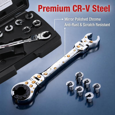 Olera™ FlexHead Line Wrench