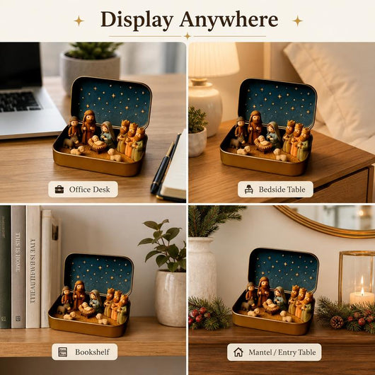 Olera™ Starlight Nativity Set