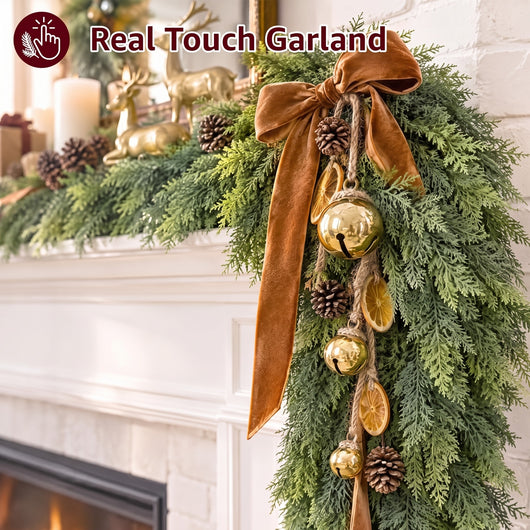Olera Pre-Lit Cedar Garland