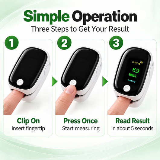 Olera™ NoStick Glucose Monitor